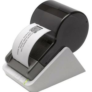 Seiko SLP650SE-UK 12V 300DPI USB SER UK-PS USB-CAB LABEL-SW 1 ROL IN MSD IN PRNT, Labelprinter, Zwart, Grijs