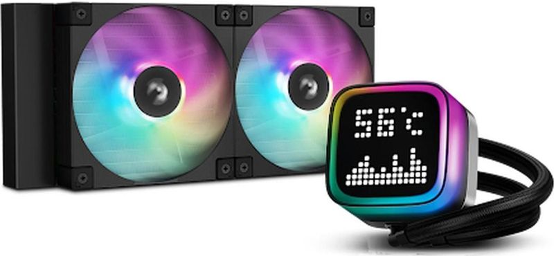 DeepCool - LP240 - Waterkoeling - Zwart - ARGB - 240mm