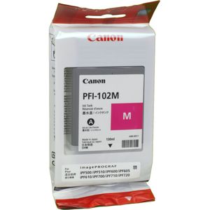 Canon PFI-102M inktcartridge 1 stuk(s) Origineel Magenta