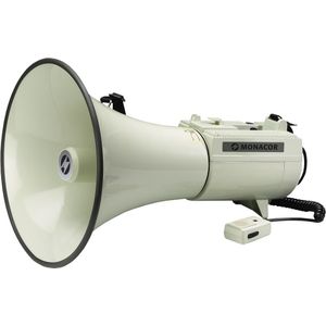 Monacor Megafoon TM-45 met handmicrofoon (Megafoon), Audio accessoires, Wit