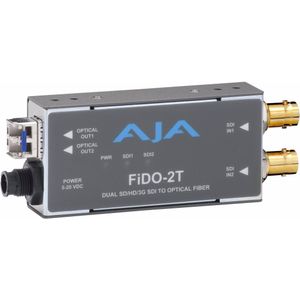AJA FiDO-2T Dual Channel SDI to Fiber - Video Extender (Extender), Video omzetters