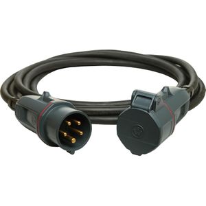 Walther Werke - Stroomverlengsnoer - 10 Meter - Rubber - IP54