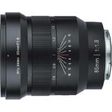 Viltrox 85mm f/1.8, Sony E (Sony E, Volledig formaat), Objectief, Zwart