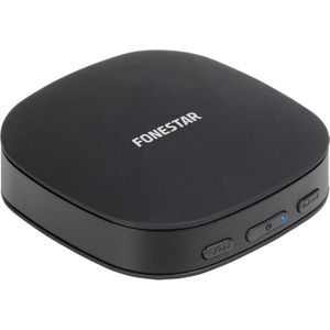 Fonestar BT AUDIO-ONTVANGER BT-CONVERTER-MULTI - Adapter (Zender en ontvanger), Bluetooth audio-adapters, Zwart