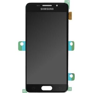 Samsung Galaxy A3 (2016) A310F LCD zwart (Galaxy A3 (2016)), Onderdelen voor mobiele apparaten, Zwart