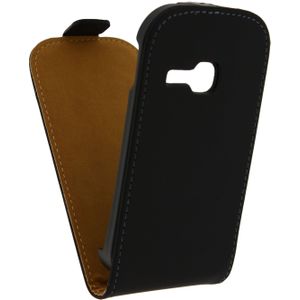 Mobilize Ultra Slanke Flip Case (Galaxy Young S6310), Smartphonehoes, Zwart