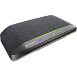 Poly HP Vivavoce USB-A USB-C Sync 10-M certificato Microsoft Teams, PC, Argento, 0,715 m, IP64, Wind, Conferentieapparaten, Zwart, Zilver