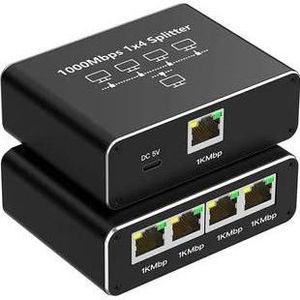 Allnet network splitter/switch 5 Port &bull 5x 1GbE &bull LÃ¼fterlos &bull ALL-NS1005 (5 ports), Netwerkschakelaar