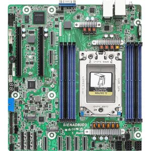 ASRock Rack - SIENAD8UD3 - Moederbord - Deep Micro ATX - EPYC 8004-processor ondersteuning