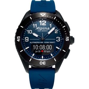 Alpina Watch, Horloge, Alpine X Levend, Blauw, (Analoog horloge, Digitaal horloge, 45 mm)