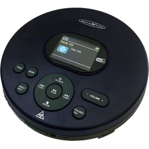Reflexion - PCD540DAB - Draagbare CD-speler - Zwart - Ondersteunt MP3 en DAB+