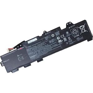 HP TT03056XL-PL (3 Cellen, 4850 mAh), Notebook batterij, Zwart