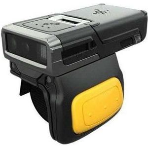 Zebra RS5100, draagbare barcodelezer, 1D/2D, LED, Code 11, Code 128, Code 39, Code 93, GS1 DataBar, M (QR-code), Barcode scanner, Zwart