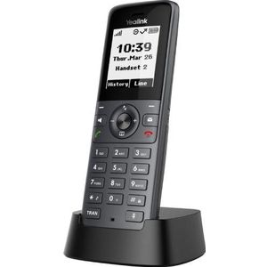 Yealink - W71H - Telefoon - Dect-handset - 1,8 Inch TFT-Scherm
