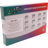 Exsys GmbH - EX-12011 - USB 3.2 Gen2x2 PCIe Kaart - Zwart - Inclusief Low Profile Beugel