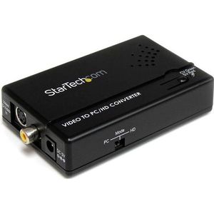 StarTech COMPOSIET S-VIDEO NAAR VGA (Analoog -> Analoog), Video omzetters