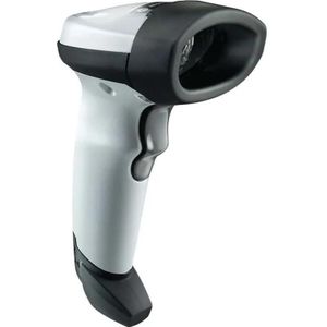 Zebra LI2208 (1D streepjescodes), Barcode scanner, Wit, Zwart