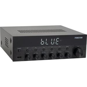 Fonestar - AS-1515 Versterker - Zwart - Aluminium - Bluetooth/USB/FM