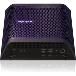 BrightSign - XC4055 - Digital Signage Mediaspeler - Paars - 8K, 4x HDMI-uitgang, Elite HTML, 3D-afbeeldingen