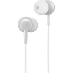Hoco Bedrade hoofdtelefoon met draad oortelefoon Jack 3,5 mm met microfoon M14 wit (Bedraad), Koptelefoon, Wit