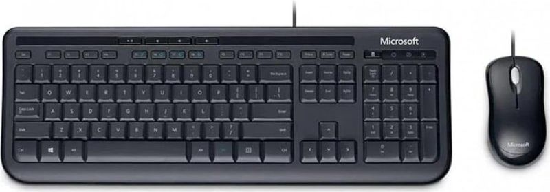 Microsoft 600 (NL, Bedraad), Toetsenbord, Zwart