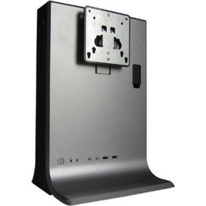 Hiditec D-1 - PC Behuizing - Ondersteunde Moederbordvormfactoren ITX en Micro-ATX - Met Zijraam en Verlichting