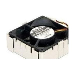 Supermicro Super Micro FAN 0127L4 (80 mm, 1 x), PC ventilator, Beige, Zwart