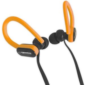 Esperanza Oortelefoon met microfoon Eh197ko Zwart/Oranje, Koptelefoon