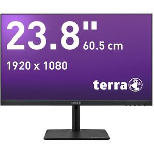 TERRA 3030221 computer monitor 60,5 cm (23.8") 1920 x 1080 Pixels Full HD LED Zwart