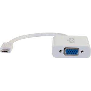 C2G USB 3.1 USB-C naar VGA Videoadapter (USB 3.1), Data + Video Adapter, Wit
