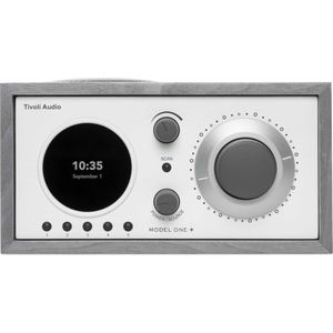 Tivoli Audio Model One+ (DAB+, FM, Bluetooth), Radio, Grijs