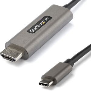 StarTech USB C auf HDMI Kabel mit HDR10 - Ultra HD USB Typ-C auf HDMI 2.0b Video Adapter Kabel - USB-C auf (2 m, HDMI), Videokabel