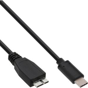 InLine USB C - USB Micro B (0.50 m, USB 3.1), USB-kabel