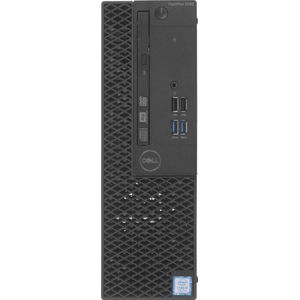 Dell OptiPlex 3050 i7-7700 16GB 256GB SSD SFF Win10pro Gebruikt (Intel Core i7-7700, 16 GB, SSD), PC, Zwart