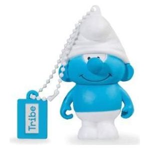 Tribe Onhandige Smurf 16GB (16 GB, USB-A), USB-stick, Wit, Blauw