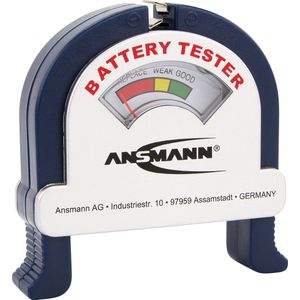 Ansmann Batterijtester, Accutoebehoren, Wit