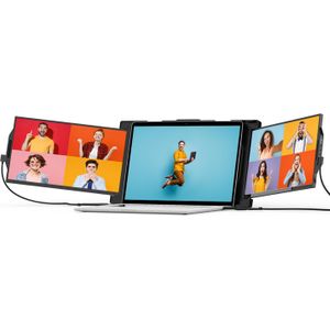 Mobile Pixels - Trio Max - Driedelig Werkstation - Zwart - 14 Inch - Full HD