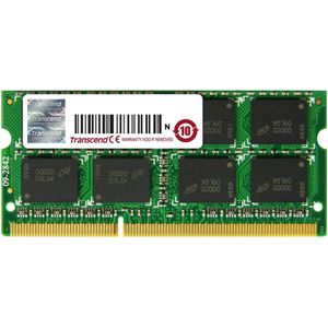 Transcend 8Gb, DDR3, 1600MHz, SDRAM, 200pin SODIMM (1 x 8GB, 1600 MHz, DDR3 RAM, SO-DIMM), RAM