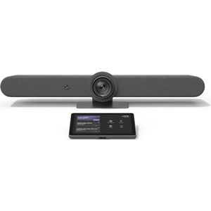 Logitech Medium Room+TAP+Rally Bar voor MTR Teams op Android, Conferentieapparaten, Grijs
