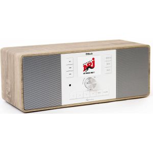 Block Internetradio Harmonywalnut (Internet radio, DAB+, FM, KW, Bluetooth, WiFi), Radio, Bruin