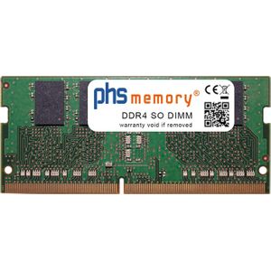 PHS-memory 8GB RAM geheugen voor MSI Nightblade MI3 VR7RC-001DE DDR4 SO DIMM 2400MHz (MSI Nightblade MI3 VR7RC-001DE, 1 x 8GB), RAM Modelspecifiek