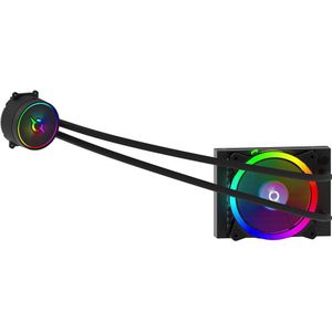 Aqirys AQUARIUS 120 AIO, CPU waterkoelers, Zwart