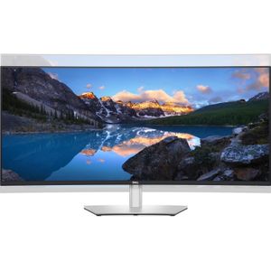 DELL UltraSharp U4021QW LED display 100,8 cm (39.7") 5120 x 2160 Pixels 4K DCI LCD Zilver