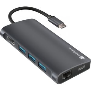 Natec Nmp-2162 Hub - Aluminium - 4K Ultra HD - USB Type-C