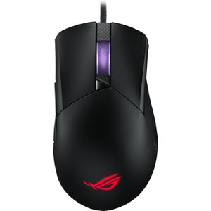 ASUS ROG Gladius III (Bedraad), Muis, Zwart