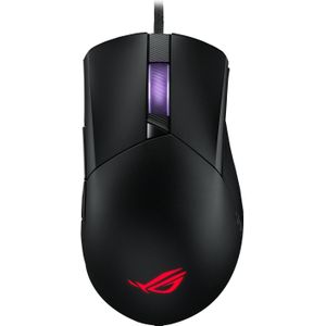 ASUS ROG Gladius III (Bedraad), Muis, Zwart