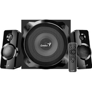 Genius SW-2.1 1850 BT 2.1 Luidspreker Zwart, PC-luidspreker, Zwart
