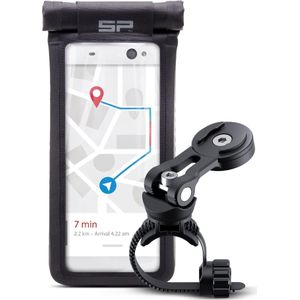 Sp Connect Bike Bundle SPC+ universele telefoonhoes zwart, Smartphonehouder, Zwart