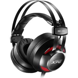 Adata Emix H30 + Solox F30 (Draadloze), Gaming headset, Zwart, Rood