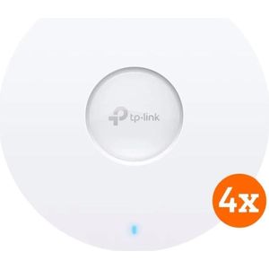 TP-Link - Omada EAP610 - Access Points - Set van 4 - Wifi 6